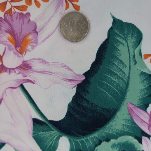 Tommy Bahama Orchid Canopy Swim Mini Dress w Pockets Tropical Print- Size M -GUC - Picture 11 of 14